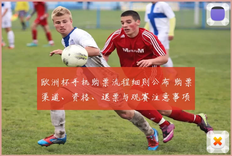 欧洲杯手机购票流程细则公布 购票渠道、资格、退票与观赛注意事项