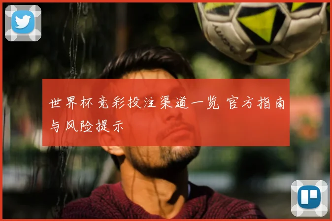 世界杯竞彩投注渠道一览 官方指南与风险提示