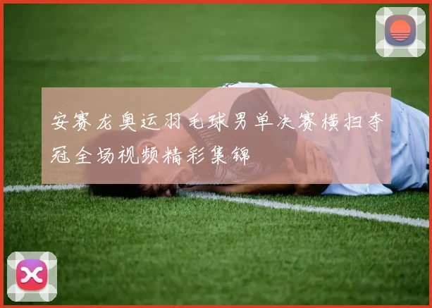 安赛龙奥运羽毛球男单决赛横扫夺冠全场视频精彩集锦